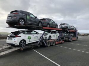 Electrical Vehicles on Transporter