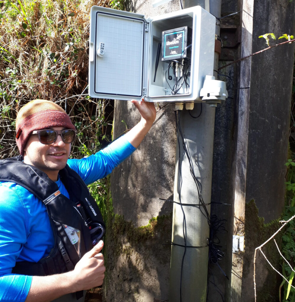 Installing water quality sensors