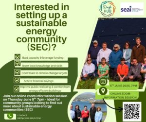 Flyer on the June 5, 2025 SEC info session