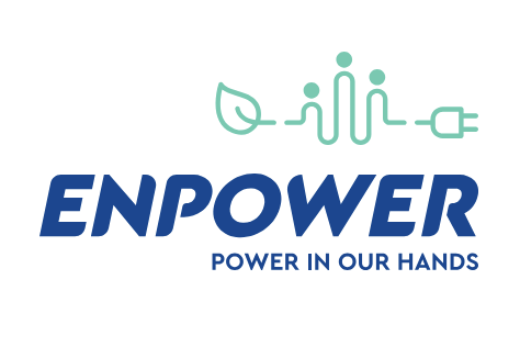 Enpower project logo with white background
