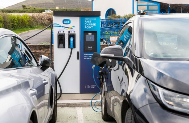 EV charging station in Dingle