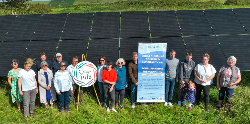 Solar panel launch at Ventry P.O.