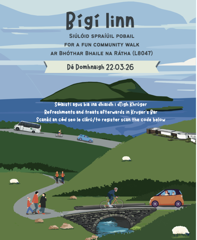 Dunquin Quiet Lane walk poster